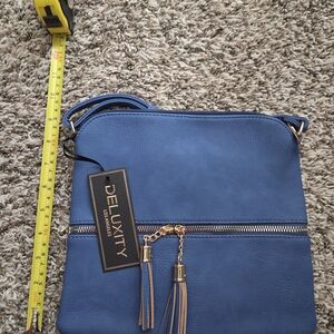 Blue Crossbody Bag